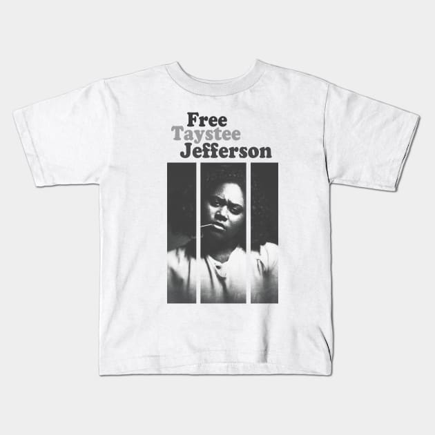 Free Taystee Jefferson Kids T-Shirt by Clobberbox